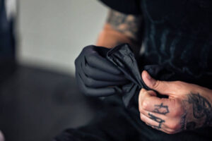 Ostrianet.gr - Μαύρα Γάντια Για Τατουαζ